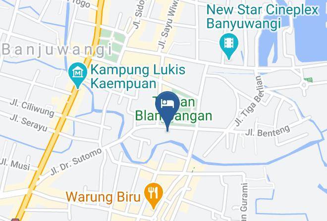 Banyuwangi - Hotel Blambangan Maps