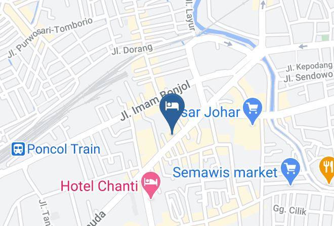 Kota Semarang - Hotel Blambangan Maps