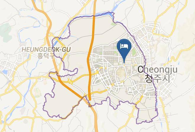 Seowongucheongjusi - Hotel Blanc In Cheongju Maps