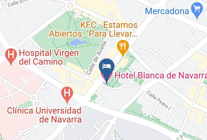 Navarra - Hotel Blanca De Navarra Maps
