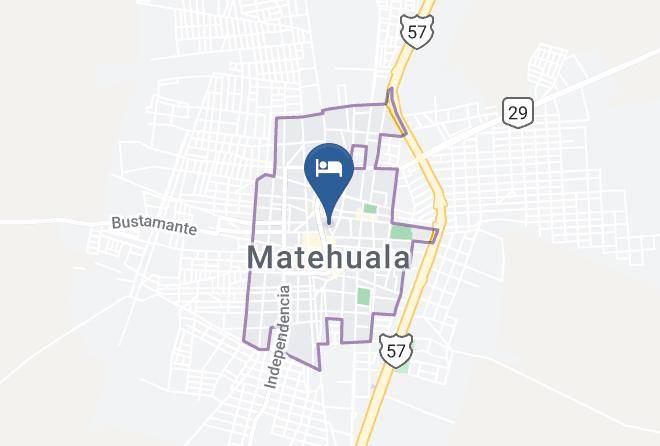 Matehuala - Hotel Blanca Estela Maps