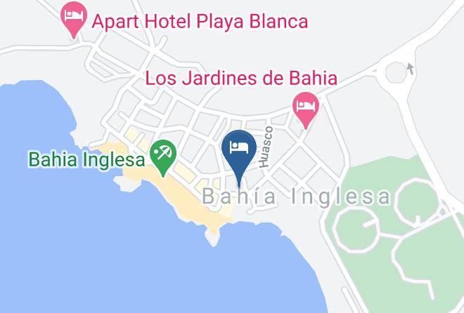Hotel Blanco Encalada Bahia Inglesa Map