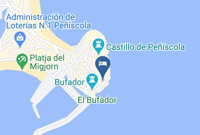 Castellon - Hotel Blanco Tenue Maps