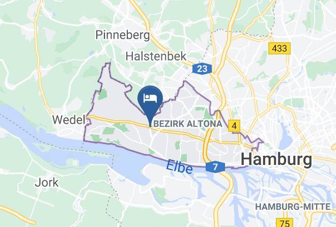 Stadt Hamburg - Hotel Blankenese Maps