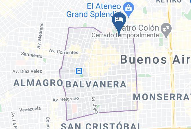 Balvanera - Hotel Blanro Maps