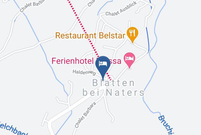 Brig - Hotel Blattnerhof Maps