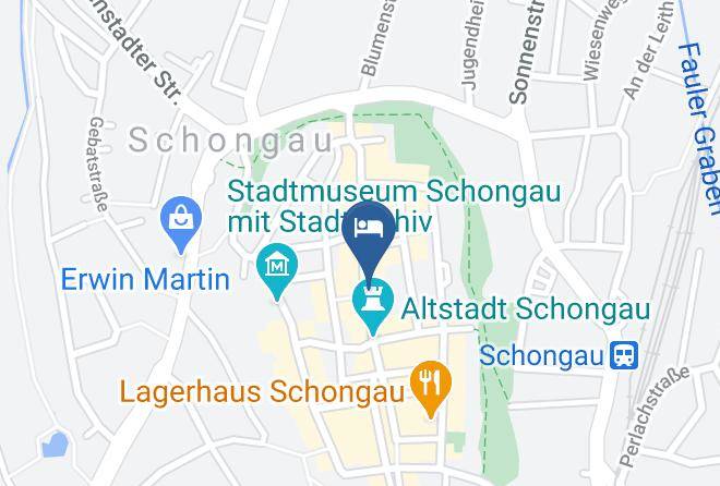Weilheim Schongau - Hotel Blaue Traube Maps