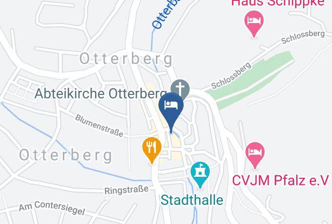 Kaiserslautern - Hotel Blaues Haus Maps