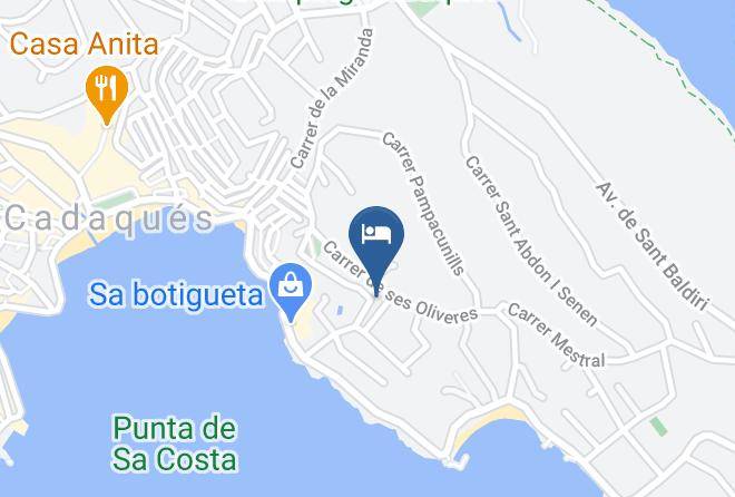 Girona - Hotel Blaumar Cadaques Maps