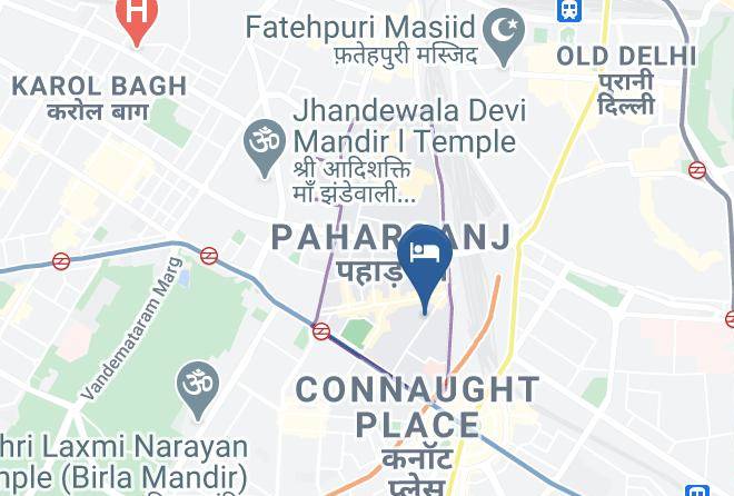 Hotel Blessings Mapa
 - Delhi - Paharganj