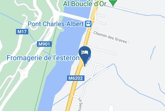 Maritime Alps - Hotel Bleu De France Maps