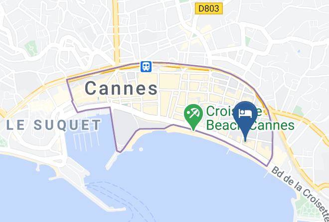 Maritime Alps - Hotel Bleu Rivage Maps