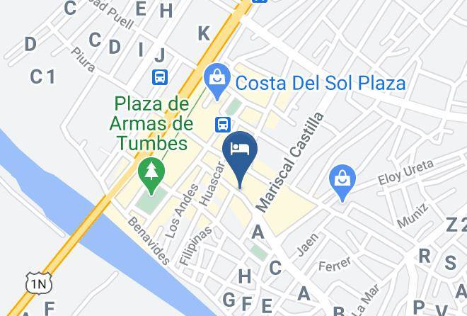 Tumbes - Hotel Bliam Maps