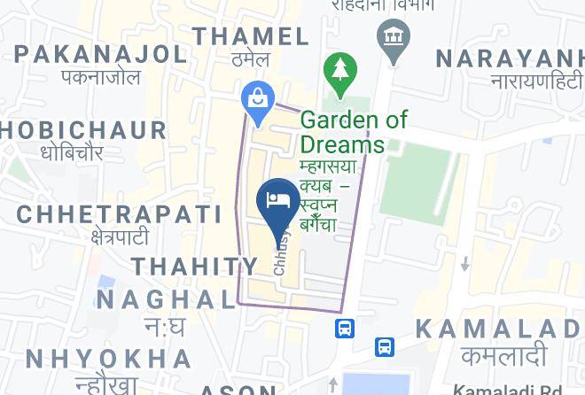 Kathmandu - Hotel Bliss International Maps