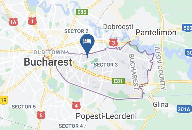 Bucharest - Hotel Bliss Maps