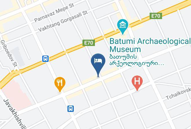 Batumi - Hotel Blossom Maps