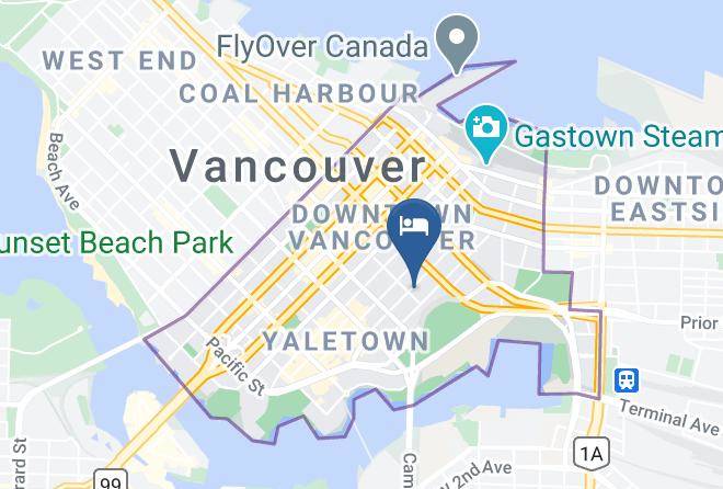 Greater Vancouver - Hotel Blu Vancouver Maps