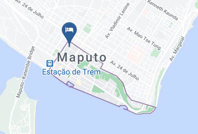 Maputo - Hotel Blu Sky Maps