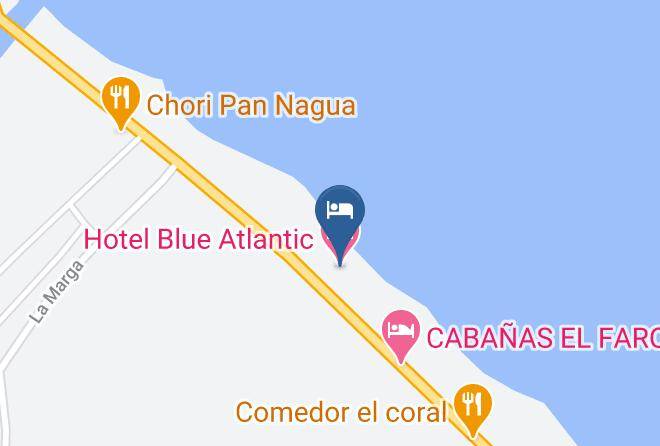 Nagua - Hotel Blue Atlantic Maps