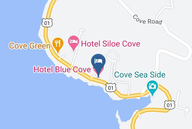 Hotel Blue Cove Map