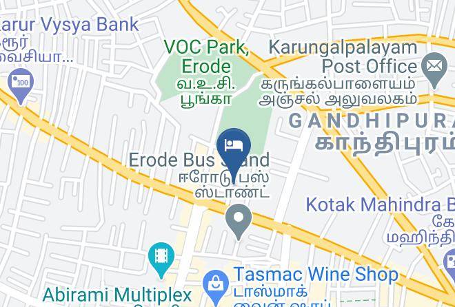 Erode - Hotel Blue Diamond Maps