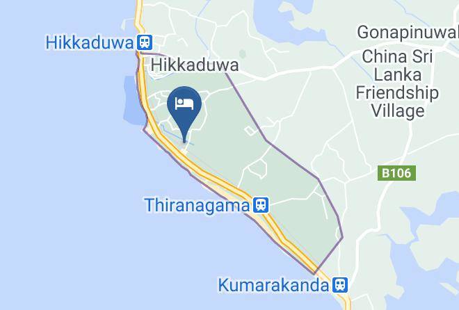 Galle - Hotel Blue Fox Maps