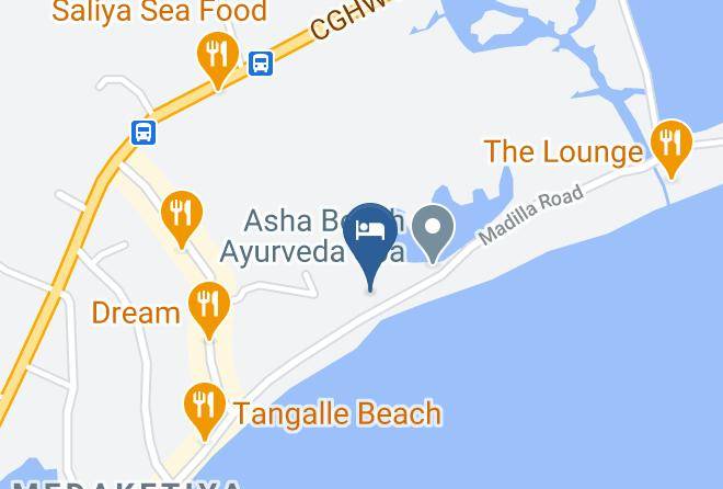 Galle - Hotel Blue Horizon Maps