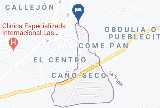 Las Terrenas - Hotel Blue Lake Maps