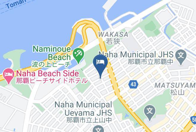 Naha City - Hotel Blue Moon Maps