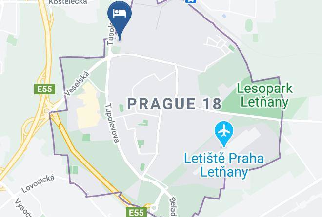 Prague - Hotel Blue Orange Maps