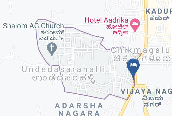 Chikmagalur - Hotel Blue Pearl Maps