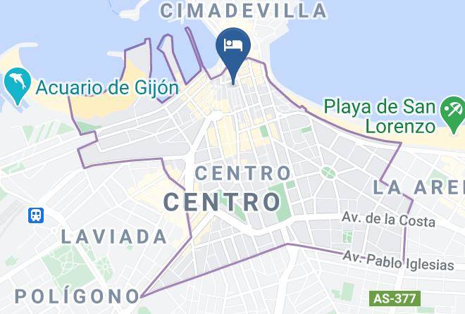 Asturias - Hotel Santa Rosa Maps