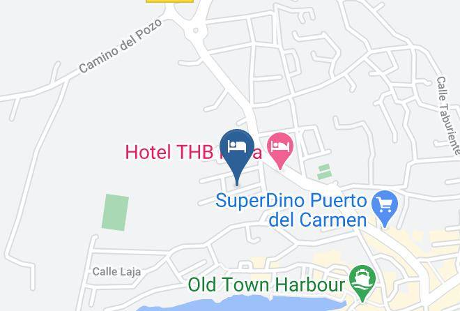 Las Palmas - Hotel Bluesea Los Fiscos Maps