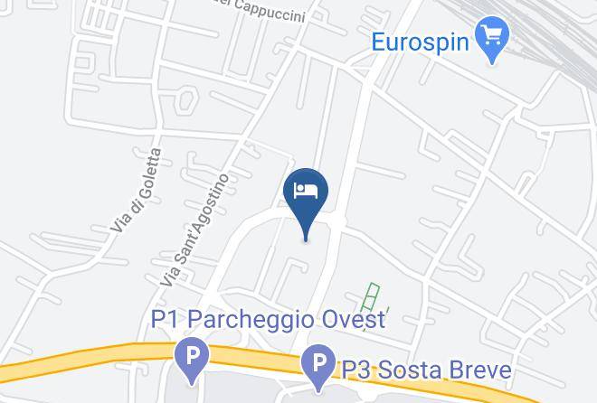 Pisa - Hotel Blue Shades Maps