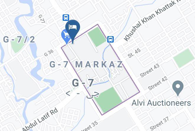 Islamabad - Hotel Blue Sky Maps