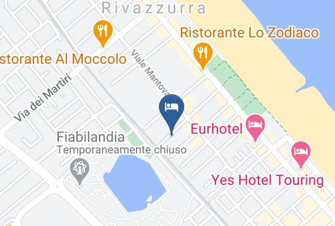 Rimini - Hotel Blue Sky Maps