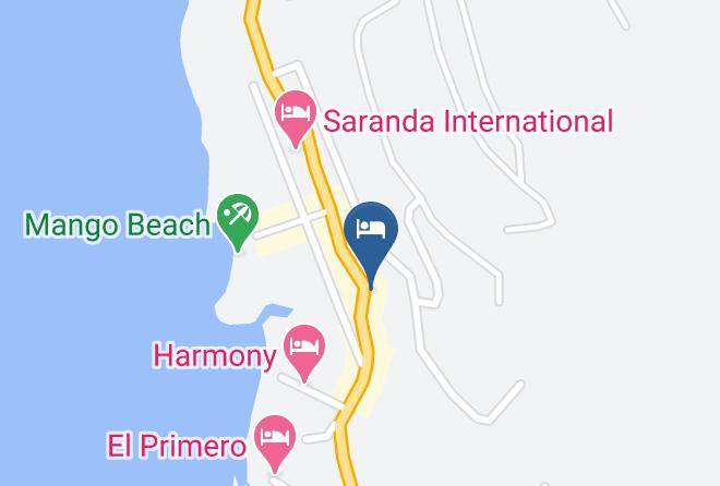 Saranda - Hotel Blue Sky Maps