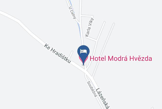 Nymburk - Hotel Blue Star Maps