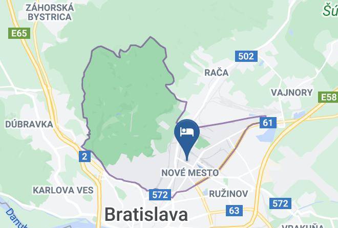 Nove Mesto - Business Hotel Blue Bratislava Maps