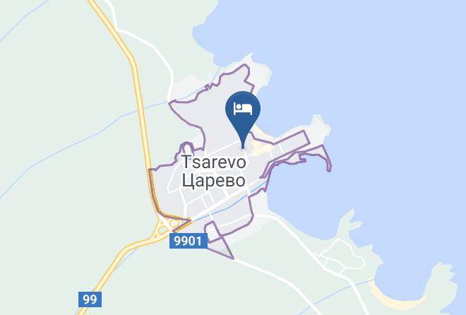Tsarevo - Hotel Blue Maps
