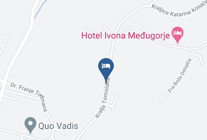 Hercegovacko Neretvanski - Hotel Blue Two Maps