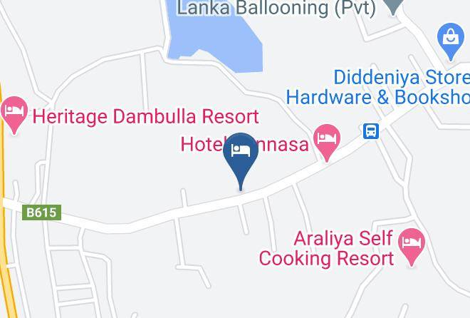 Kandy - Hotel Blue Water Lily Maps