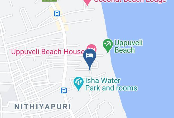 Trincomalee - Hotel Blue Wave Maps