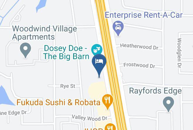 Montgomery - Hotel Blue Woodlands Maps