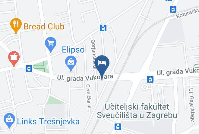 Zagreb - Hotel Blue Maps