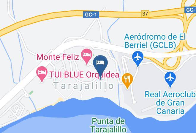 Las Palmas - Hotel Bluebay Beach Club Gran Canaria Maps
