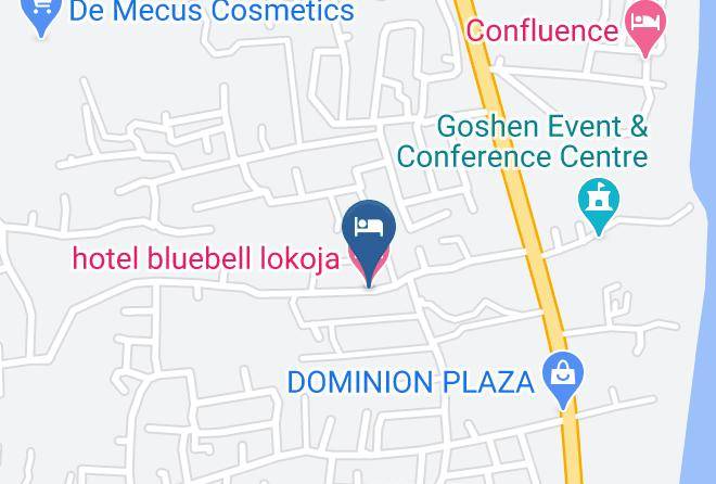 Lokoja - Hotel Bluebell Lokoja Maps