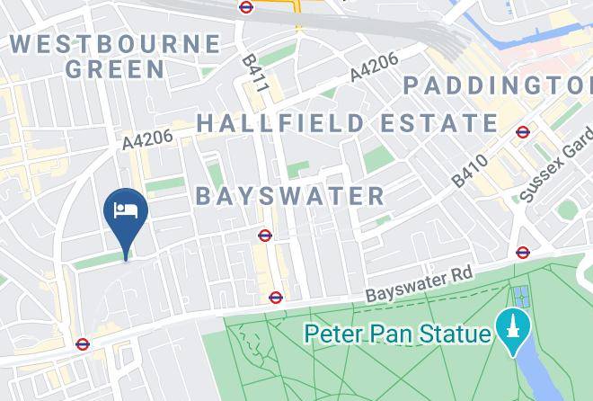 London - Hotel Bluebells Maps