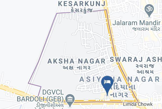 Bardoli - Hotel Bluediamond Maps