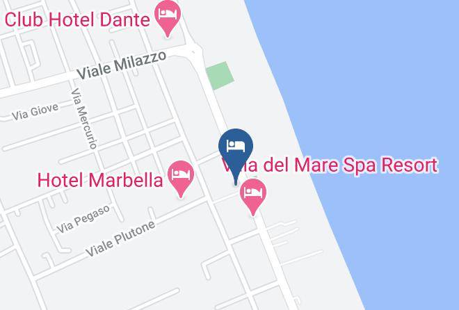 Ravenna - Hotel Blues Maps